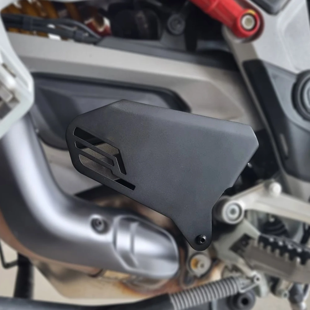 Motorfiets Accessoires Cnc Hiel Guard Achterset Plaat Beschermkap Voor Ducati Multistrada V4 V 4S Sport Piek 2021 2022 2023