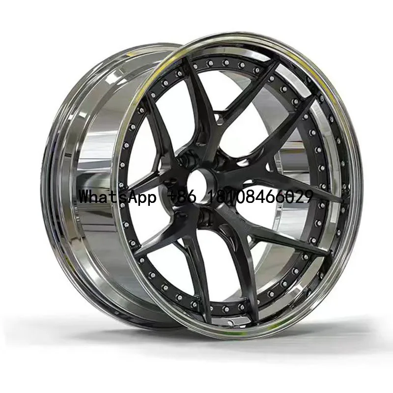 

Racing Car Wheels 17 18 19 20 21 22 Inch Doublock Polished Racing Forged Alloy Passenger Car Rims Wheels For Bentley Flying Spur