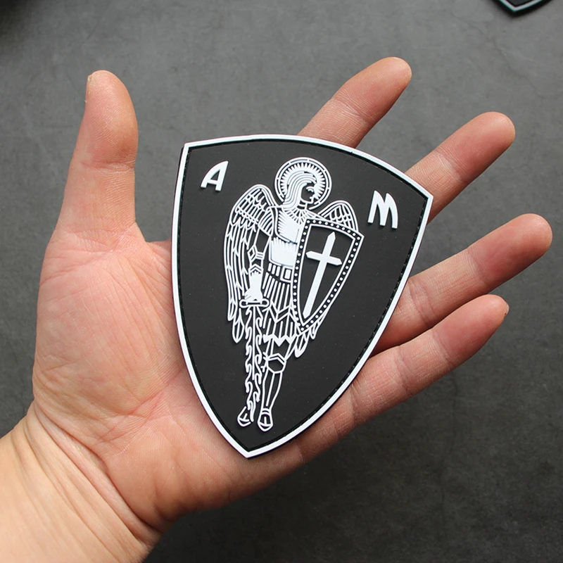 Legión de Ángel Parche PVC 3D - Escudo táctico e insignia para ropa - imagen 4