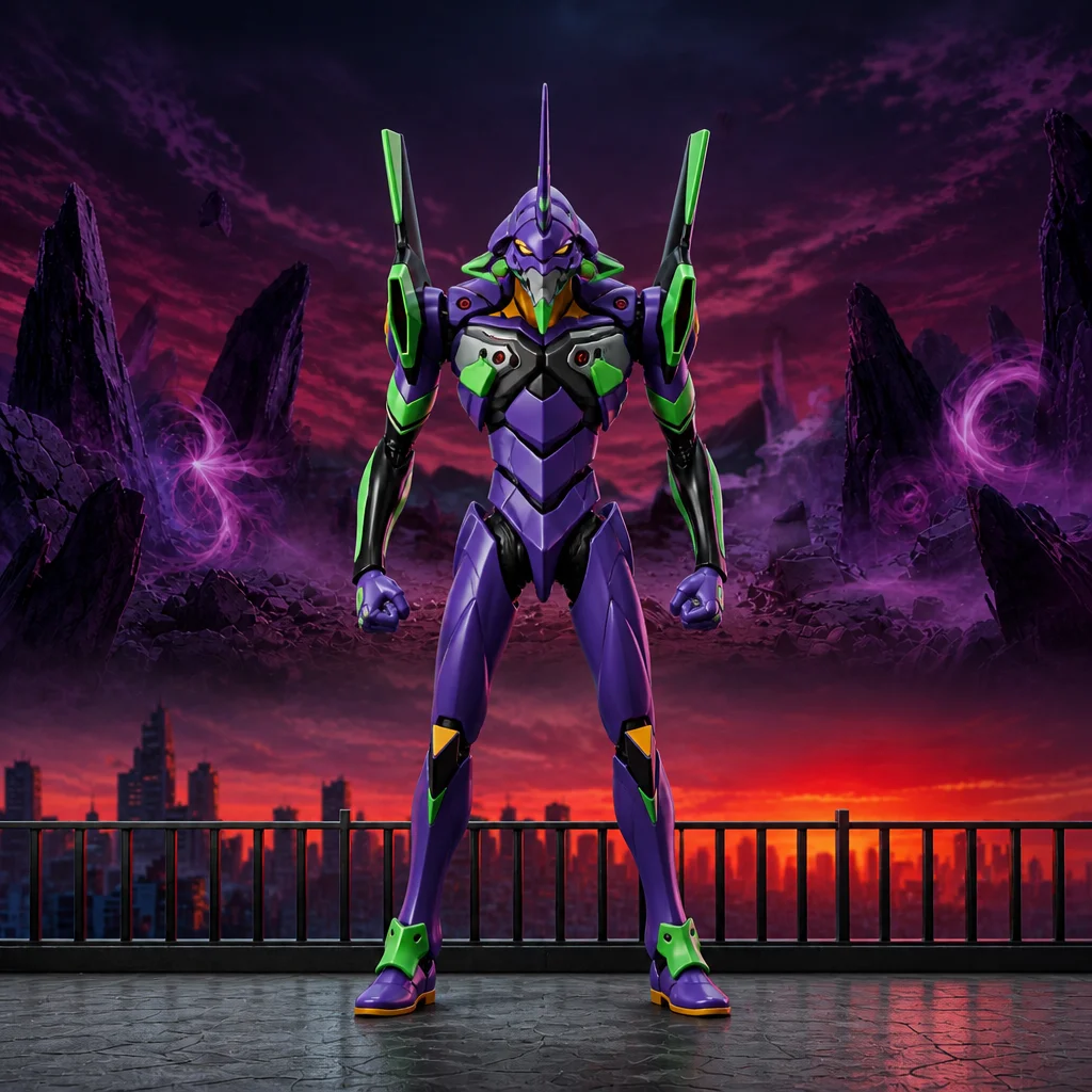 Evangelion EVA Unit 01 Anime Blind Box Rei Ayanami Asuka Langley Shinji Ikari Chibi Collectible Figure Desktop Room Decor Gifts view 5