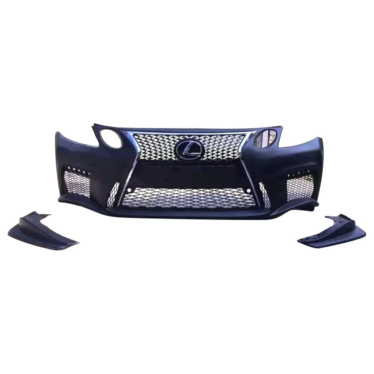 Car Front Bumper For 2006-2011  Gs To F Sport Abs Material Car Bumper For 2006-2011 Gs350 Led Front Bumper Model