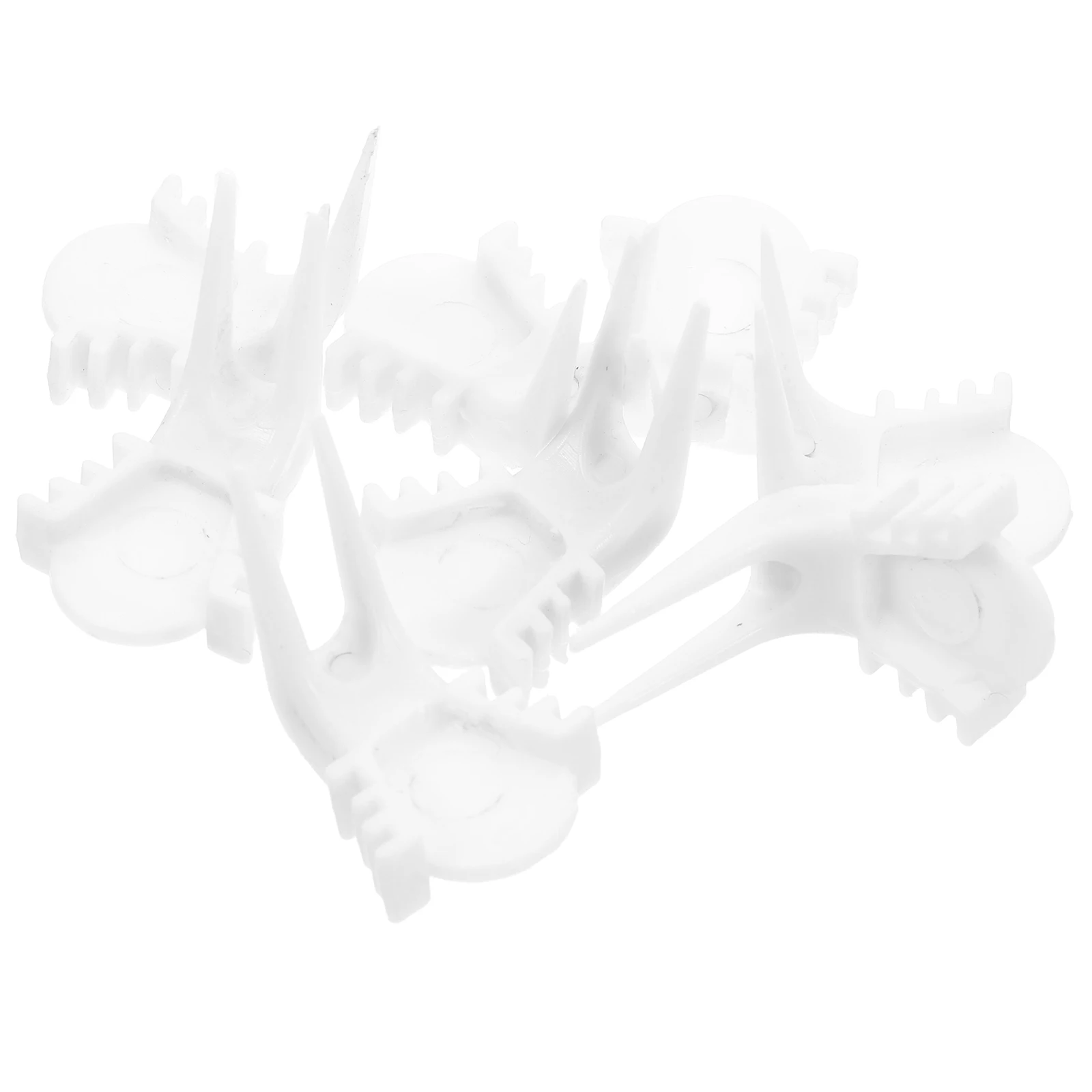 

8Pcs Parrot Fruit Fork Holder Strong Plastic Bird Feeding Tool for Cage Fresh Produce Clip Safe Beak Friendly Pet Accessory