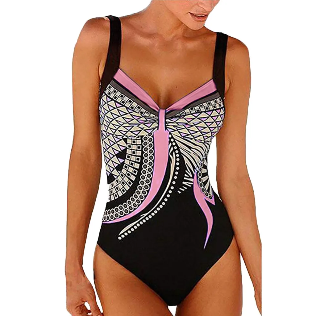 Dames Bikini Boho Eendelig Sexy Badjurk Surf Strandjurk Sport Controle-Buik Badmode Tankini Wrap Badpak Zomer