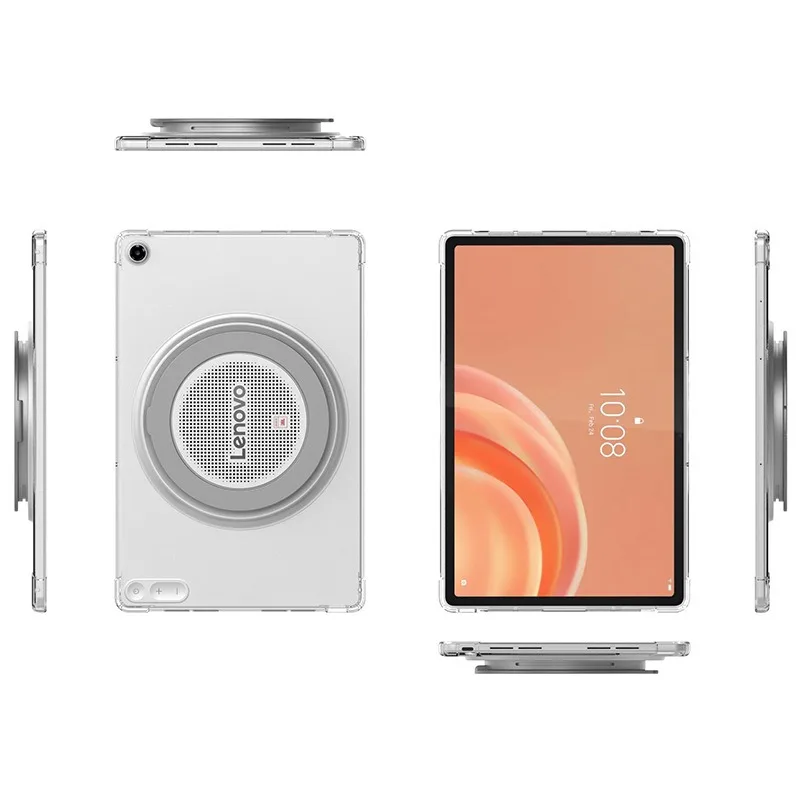 For Lenovo Tab Plus Gen 2 2026 Case 12.1inch TB355FU Airbag Clear Soft Silicone Cover funda Lenovo Tab Plus Gen2 12.1