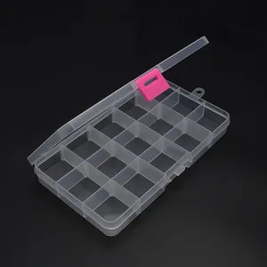 Plastikspeicherbox mit Partitionen, Behälterschmuck, Organisator, Kunstkunst, DIY-Kunsthandwerk, Nähbedarf, 6-32 Fächer 10 Hauptverkaufs -Top -Läden Schmuck - №5