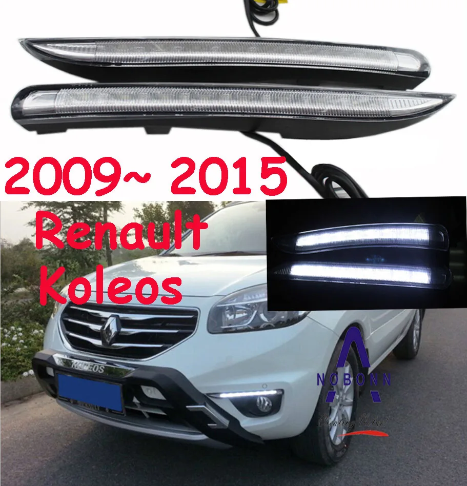 

Koleos дневной свет; 2009 ~ 2015, автомобильные аксессуары, светильник, Koleos fog светодиодный; Koleos,Clio,Duster,Kangoo,logan, saffame, scala,logan