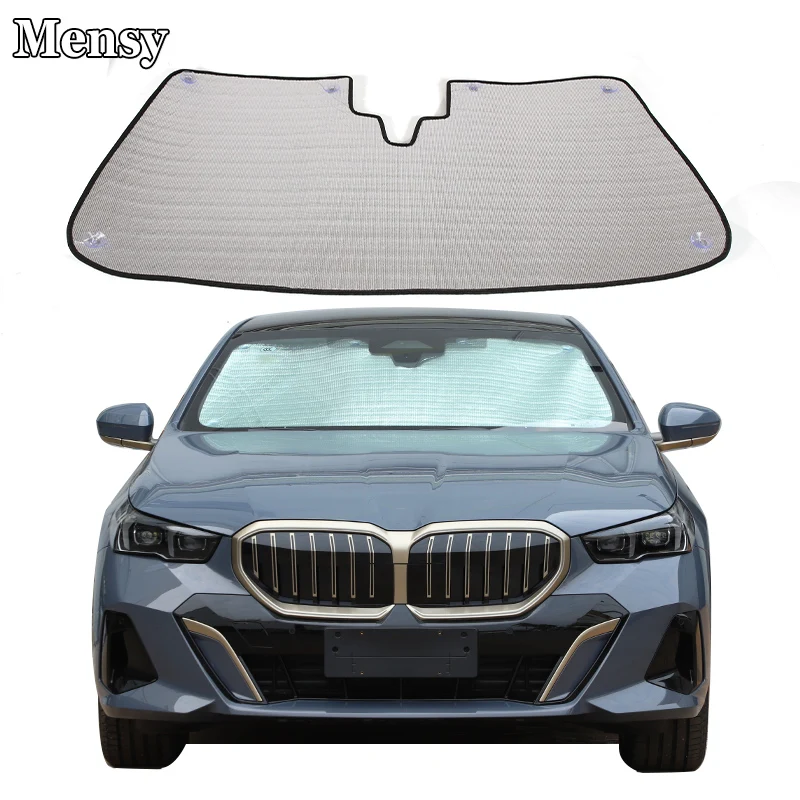 Car Windshield Sunshade For BMW 5 Series G60 2024 Reflective Sunshade Car Interior Protective Sunshade Accessories