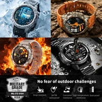 2026 Offline Map New Smart Watch 3ATM Waterproof GPS Navigation Compass Altimeter Flashlight Men 170+ Sports Bracelet Men Women - Image 6