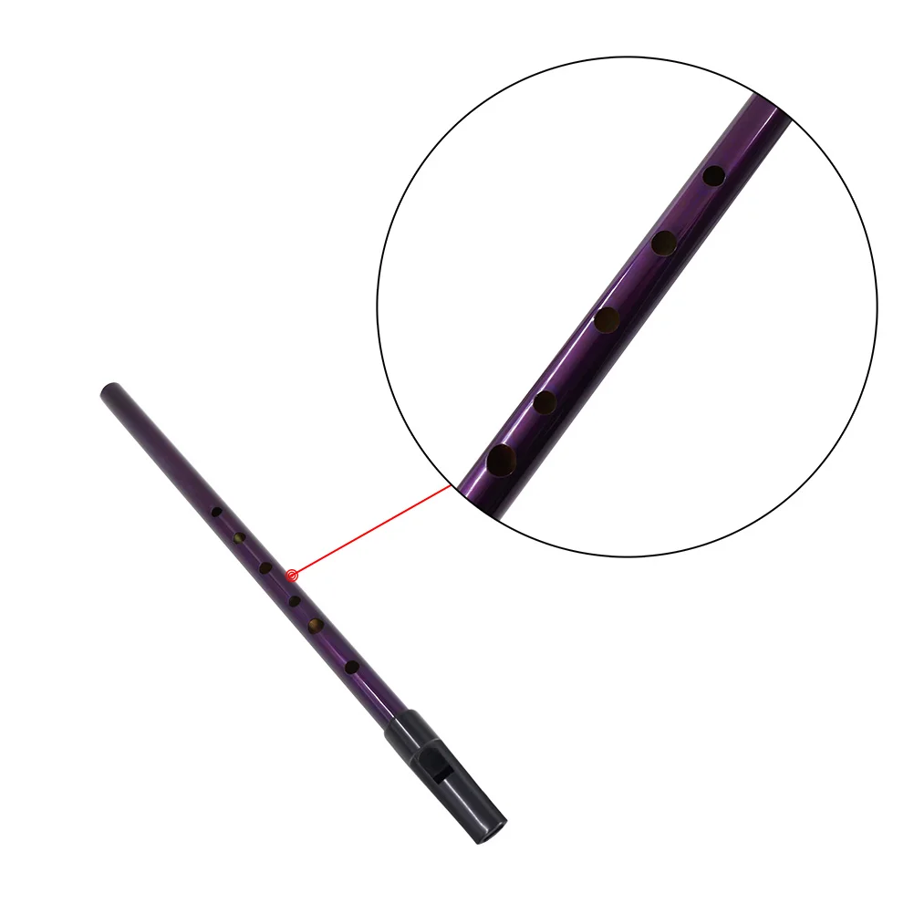 

Professional Creative Metal Flute Soprano Recorder Portable Clarinet Educational Music Instrument for Beginners