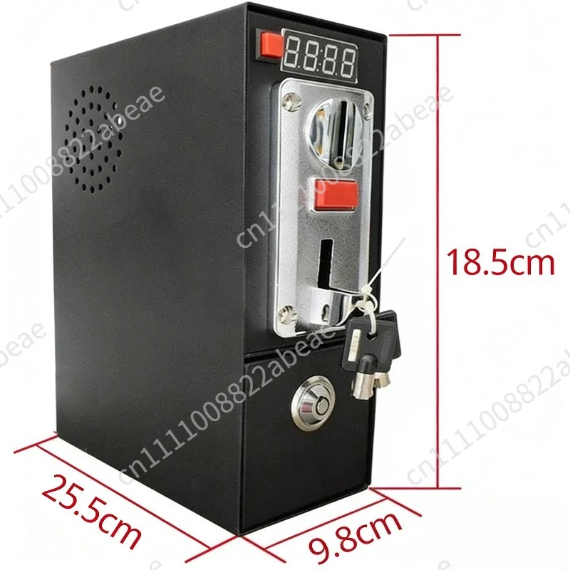 Coin Operared Timer Control Box with 6 Kinds Coins Acceptor Selector for Washing Machine DG600F