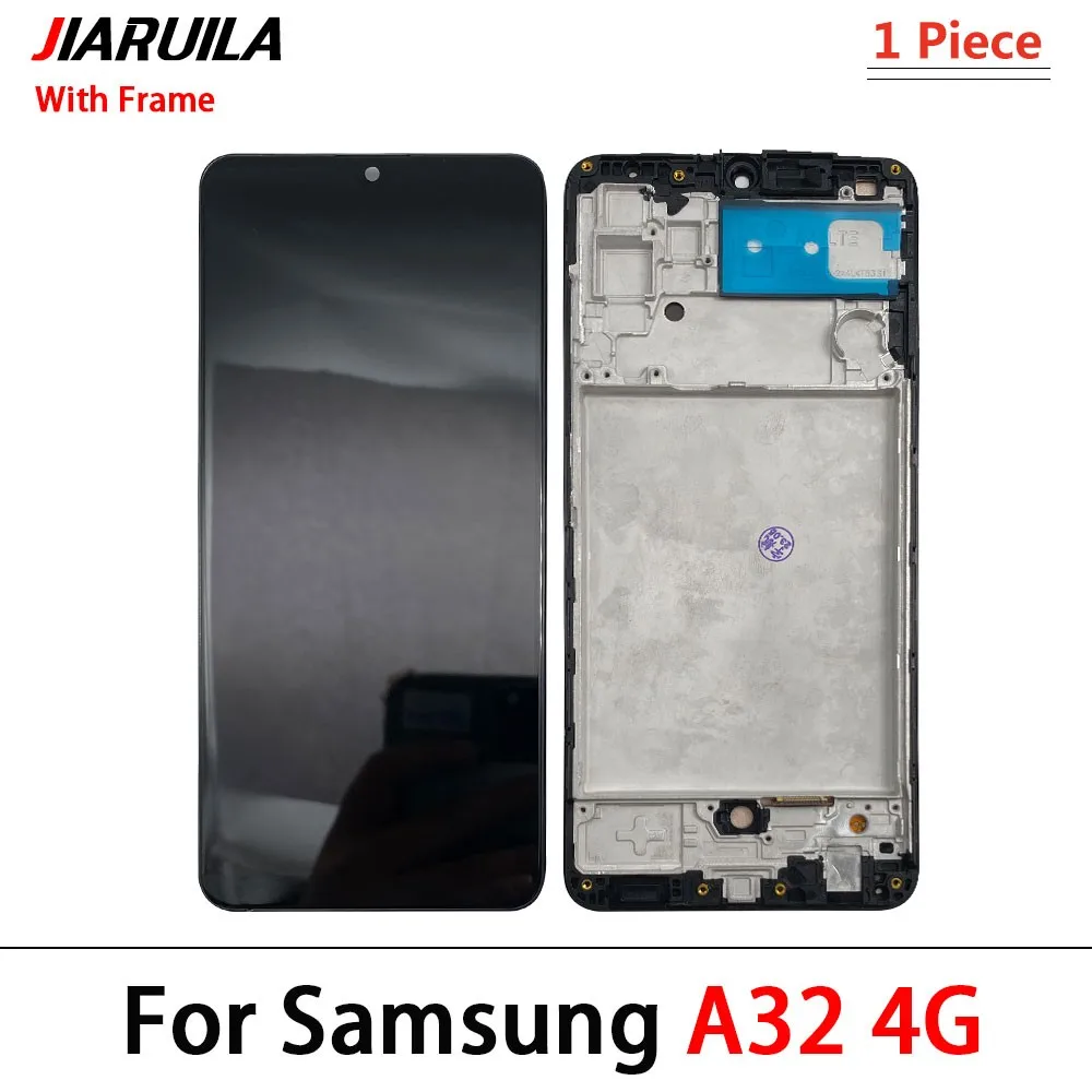 LCD Display Touch Screen Digitizer With Frame Repair For Samsung A53 5G A22 A51 A12 A02S A01 A10S A20 A20S A70 A50S A32 4G A21S