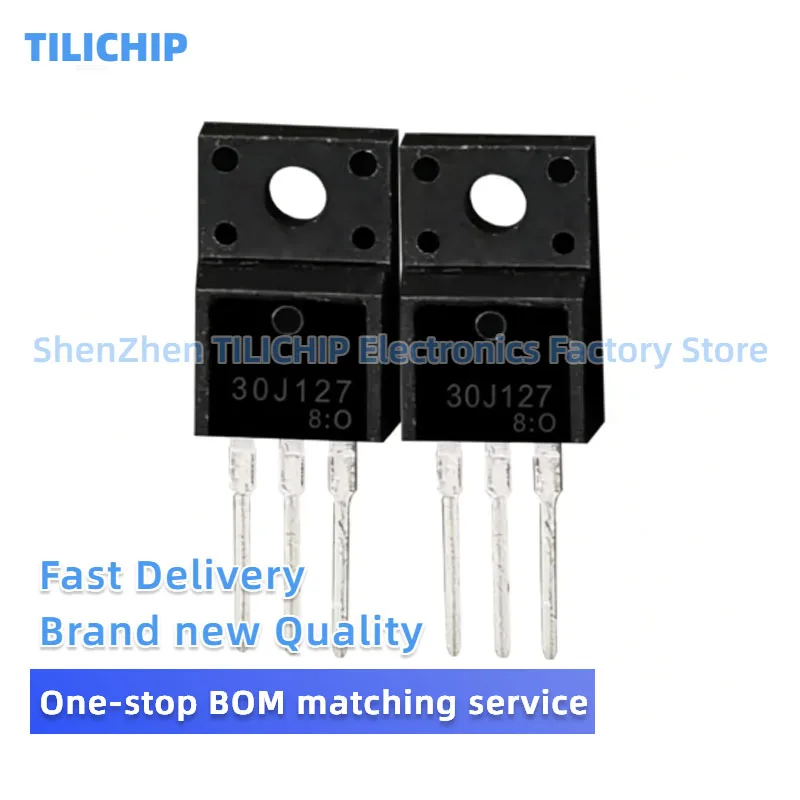 5PCS-10PCS Brand new GT30J127 30J127 30A 600V TO-220F