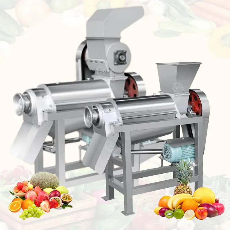 

High Quality Industrial Fruit and Carrot Juice Extractor Machine / Spiral Juicer Extractor with Best Price
