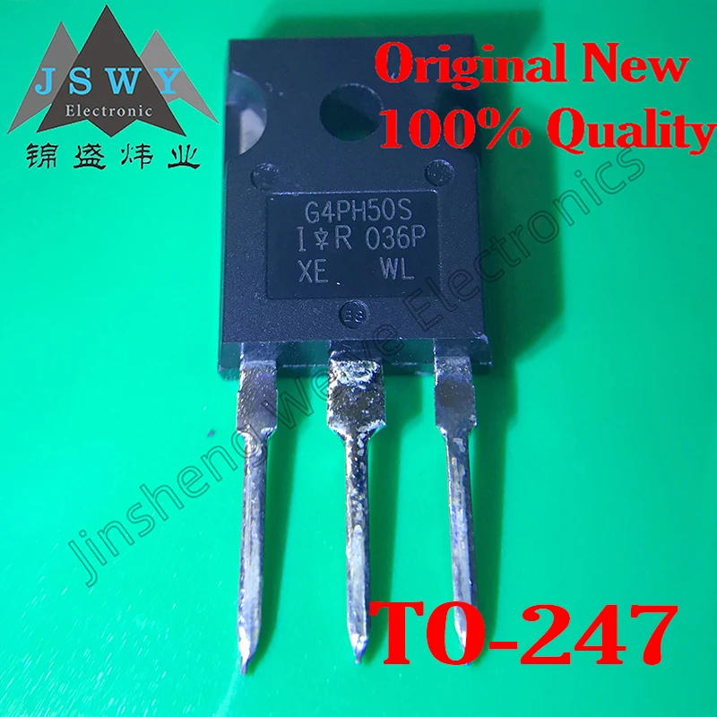 Electronics G4PH50S IRG4PH50S 100% brand new imported TO-247 IGBT field effect tube 33A 1200V 3 pieces free shipping