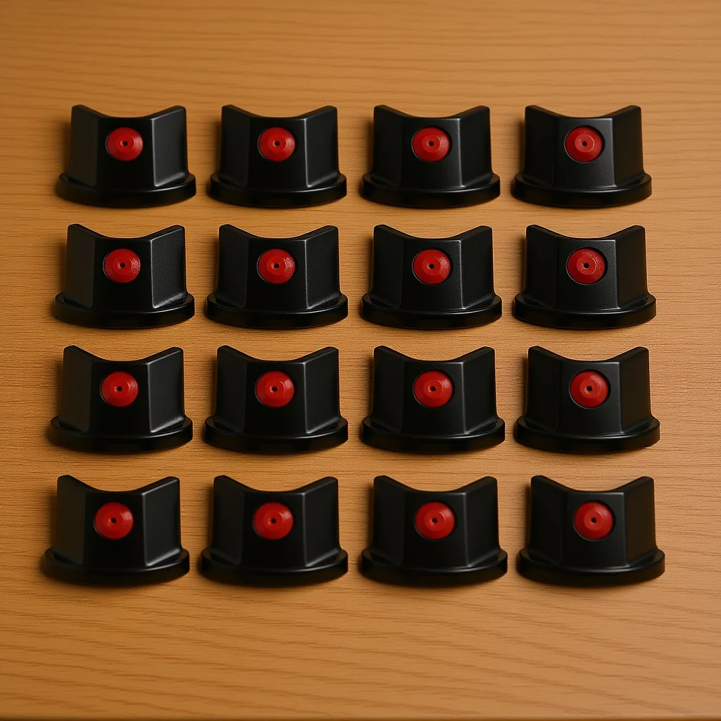 

25pcs Spray Paint Nozzles Black For Spray Cans Graffiti Art Supplies Replacement Tips Compatible With Aerosol Cans Portable