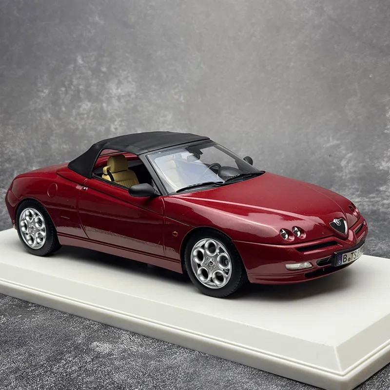 NOREV Diecast 1/18 Scale Alfa Romeo Spider Sports Car Model Alloy Alfa Romeo Coventry Car Model As A Gift Item for Display view 4