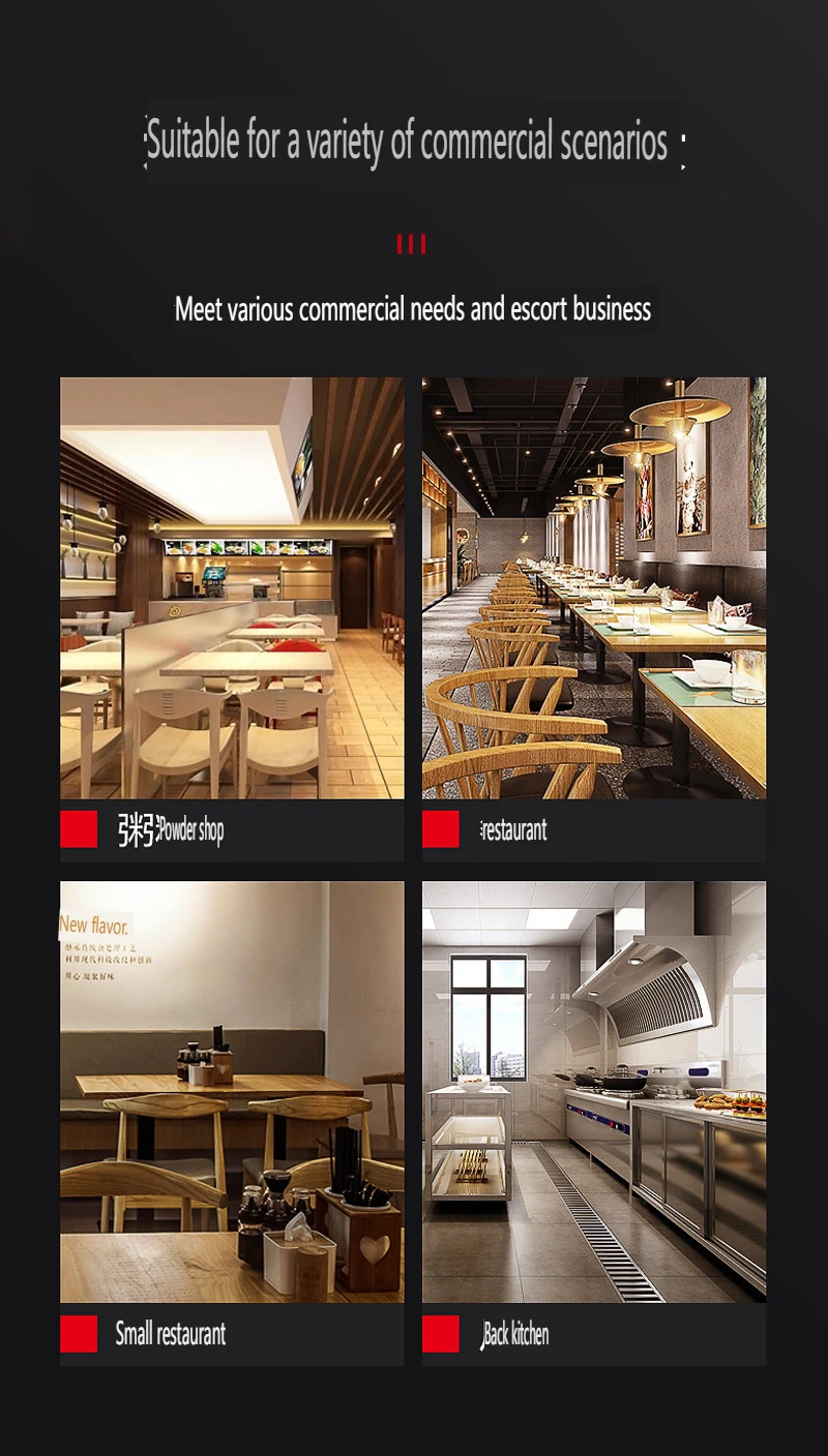 Портативная электрическая индукционная кухонная плита из нержавеющей стали, промышленная плита, варочная панель, кухонные машины