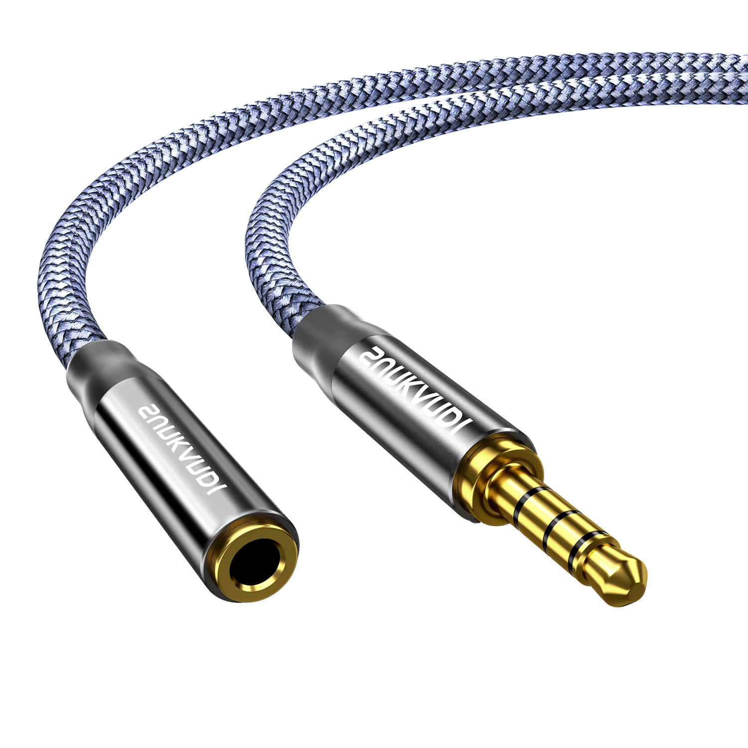 SUNKANDI Hoofdtelefoon Verlengkabel Jack 3.5 Aux Verlengkabel voor Auto Laptop Mini PC TV Stereo 3.5mm Jack Hoofdtelefoon Luidspreker
