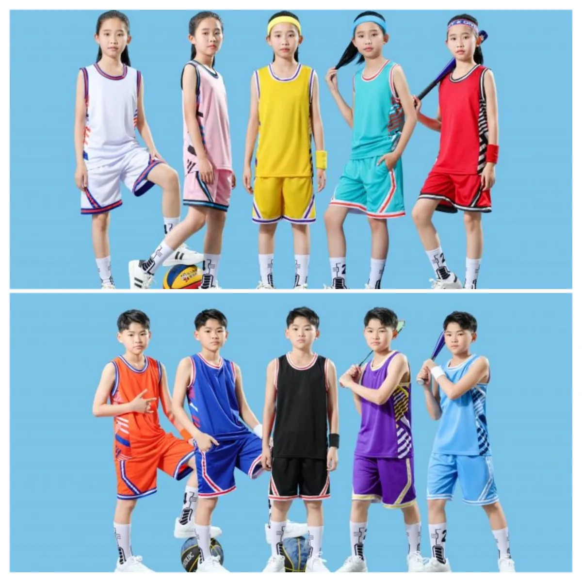 Adult Kid Basketball Jersey Customize Quick-drying Training Uniform Shirts Men Sportswear Kit Women Tracksuit Sport Suit Clothes