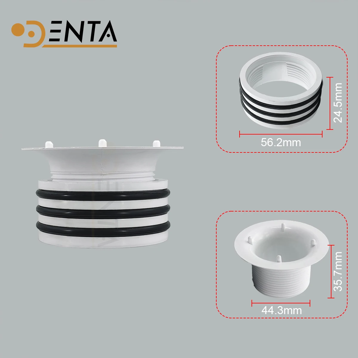 Dental Spittoon Filter Screen Set - Plastic Funnel Filter Cartridge Cover Glass Basin for Oral Dental Unit Chair Spare Parts Den