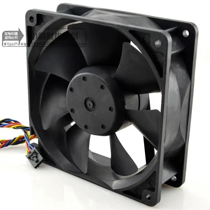 Ventilateur de refroidissement de serveur à 4 fils, NMB E51 DC 12V 2.50A 120x120x38mm