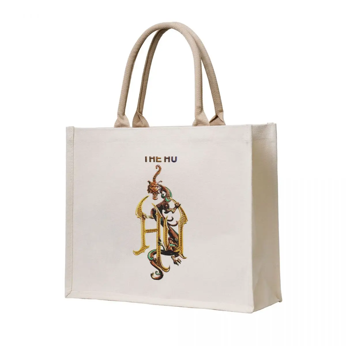 

The Wolf Totem of HUHU Tote Bag tote bags aesthetic tote bags cloth bags Candy