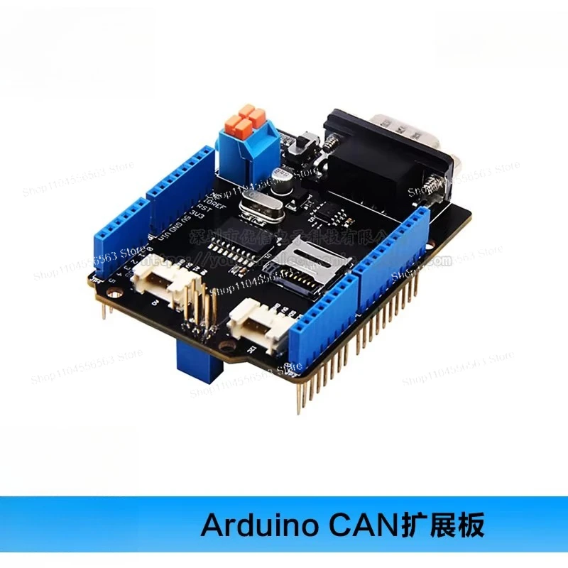 CAN Bus Shield V2 Expansion Board for Automotive and Machine Tool Diagnostics, CAN Analyzer and Protocol Tester