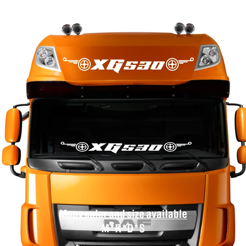 

Для DAF XG 530 новые наклейки на окна, наклейки на даф-грузовик, разные размеры, ЦВЕТ Для кузова, переднее лобовое стекло, зеркало заднего вида