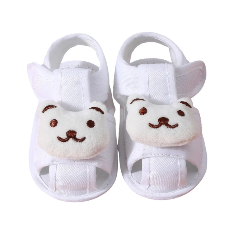 A5YC الصنادل الرضع المريحة من القطن الرضع سهلة التآكل إغلاق للزحف والمشي