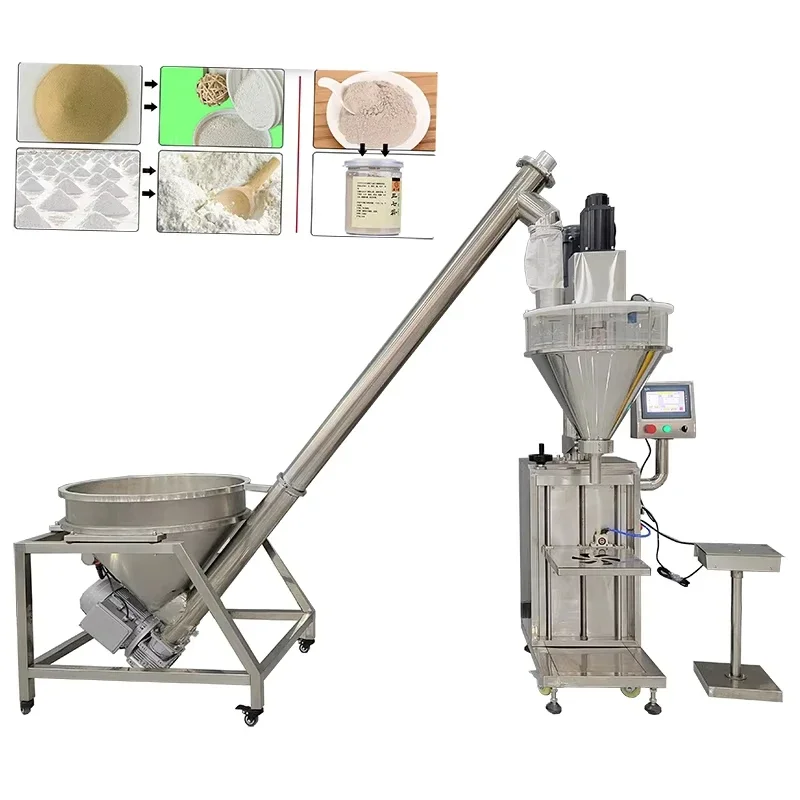 Factory Direct Sales10g To 5000g Semi-automatic Powder Packaging Machine Quantitative For Milk Powder