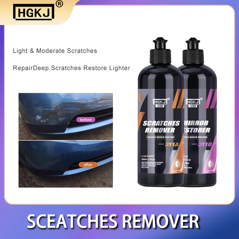 Car Scratches Remover Cars Body Compound Cleaning Polishing Paste Paint Care Wax Cream Maintenance Car Detailing HGKJ S11