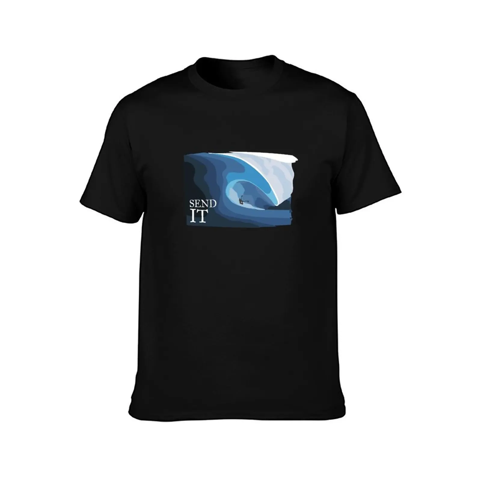 Send It - Bodyboarding (The Right) T-Shirt All Match Basic Short Sleeve Top T-Shirt