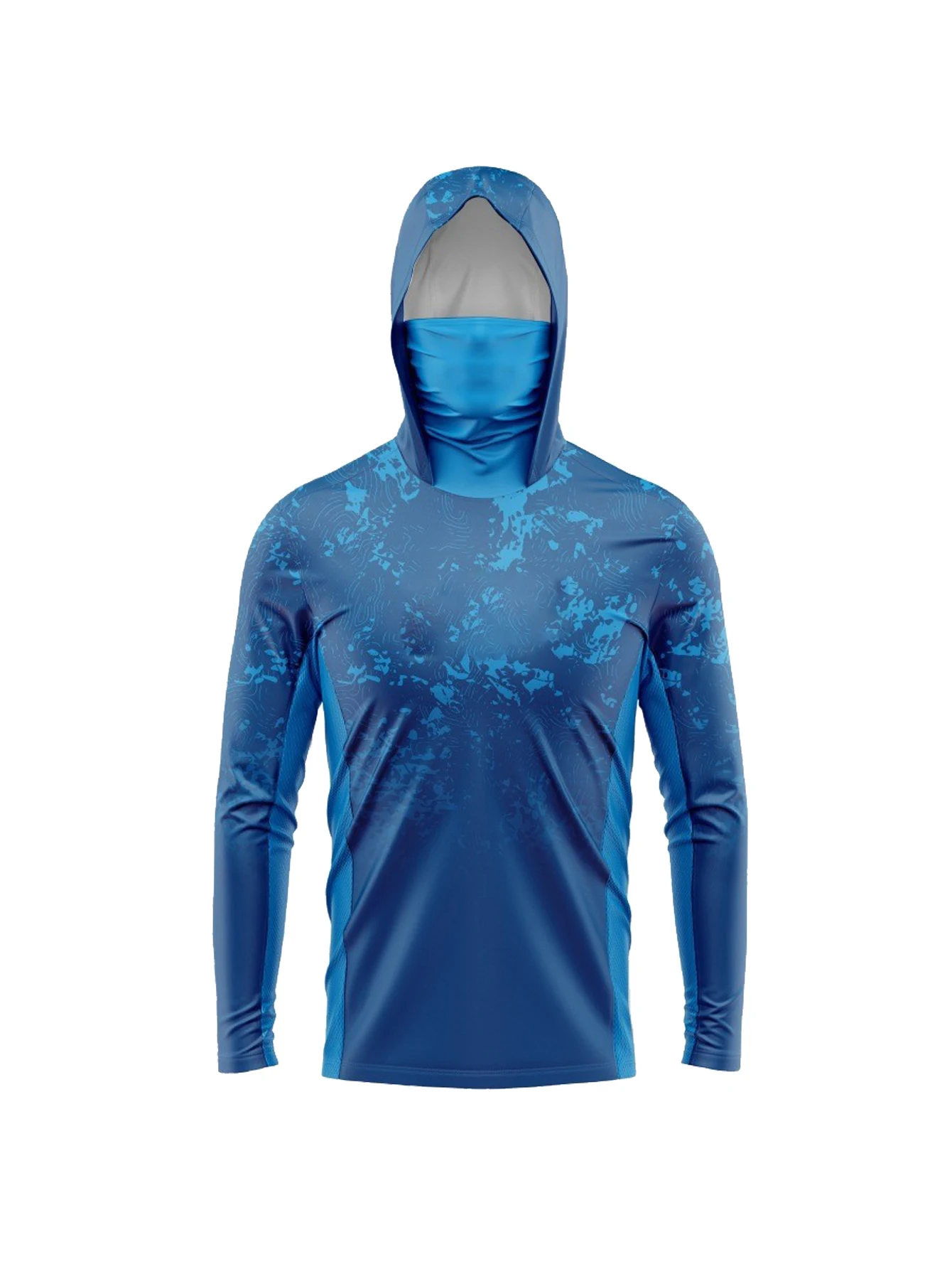 New men's and women's hooded m - Fishing Mask Sun Protection 评论和价格