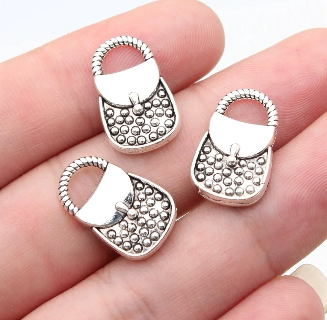 

10pcs 18x11mm Zinc alloy metal tibetan silver plated charm T1481 for jewelry making