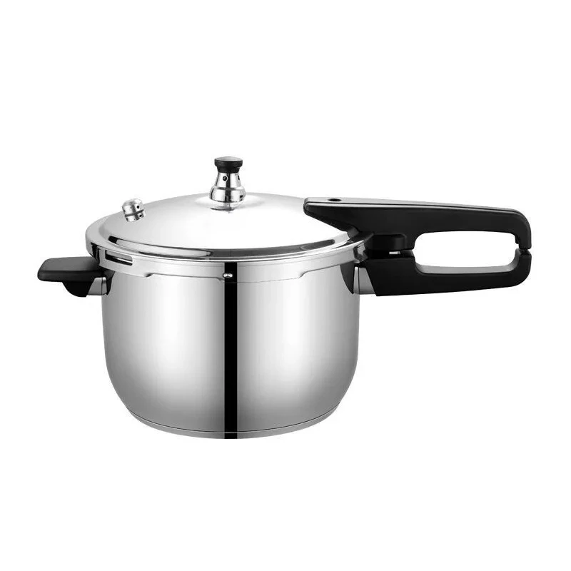 

Кастрюля из нержавеющей стали, кастрюля для тушения, индукционная плита, крышка котла под давлением 16-30 см