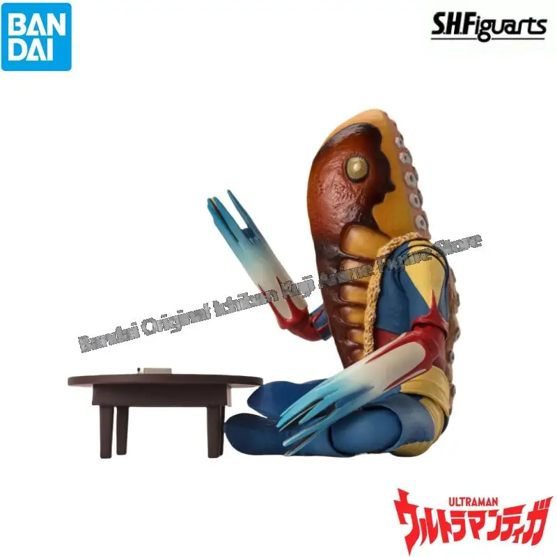

Bandai в наличии, модель куклы, новая коробка, персонажи аниме, Ultraman Shf Alien Metron, оригинальный гаражный комплект, коллекционная статуя