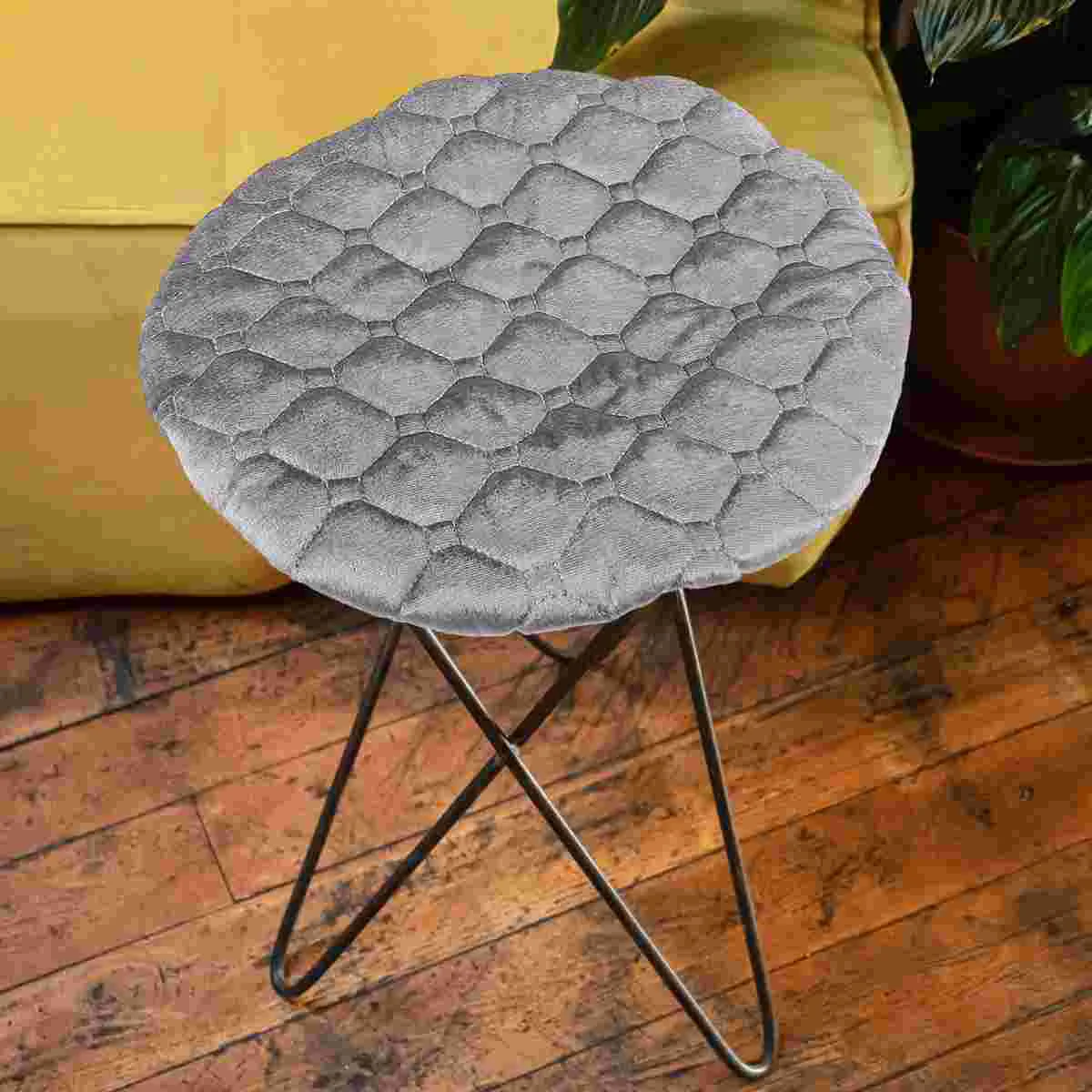 Chaise Longue Chair Cushion Cover Chairs Padded Stool Covers Plush Bar Slipcove Protective Case