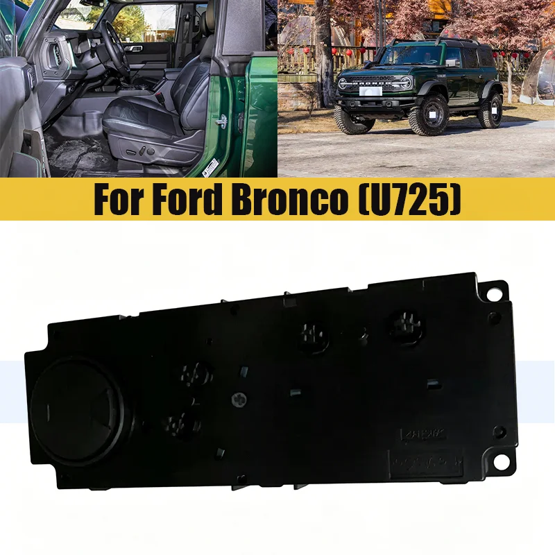 

Front Seat Switch For Ford Bronco (U725) Side Electric Power Seat Backrest Control Adjustment Switch