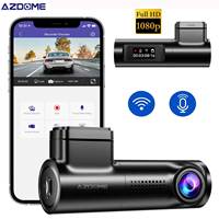 AZDOME M330 Car DVR 1080P Dash Cam Smart Voice Control WiFi Free APP G-sensor Emergency Record 24HParking Monitor Loop Recording