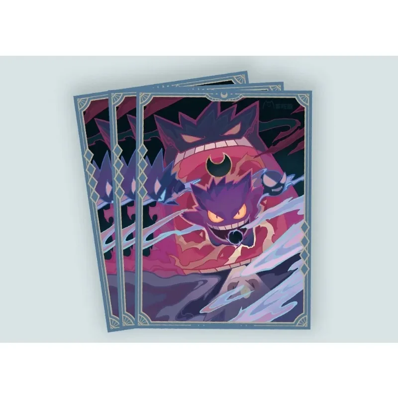 Pokemon Gengar Self Made Playmat Storage Box Storage Box Indicator Card Film Anime Classics Game Collection Cards Toy Gift