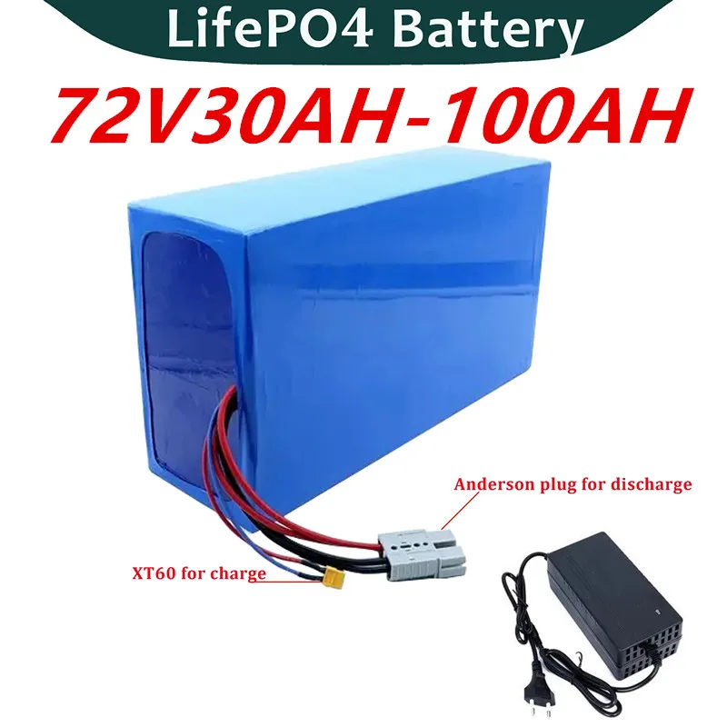 

72V 100Ah 200ah 300ah lithium ion battery pack lipo 3000W 5000W 8000W 15000W moto