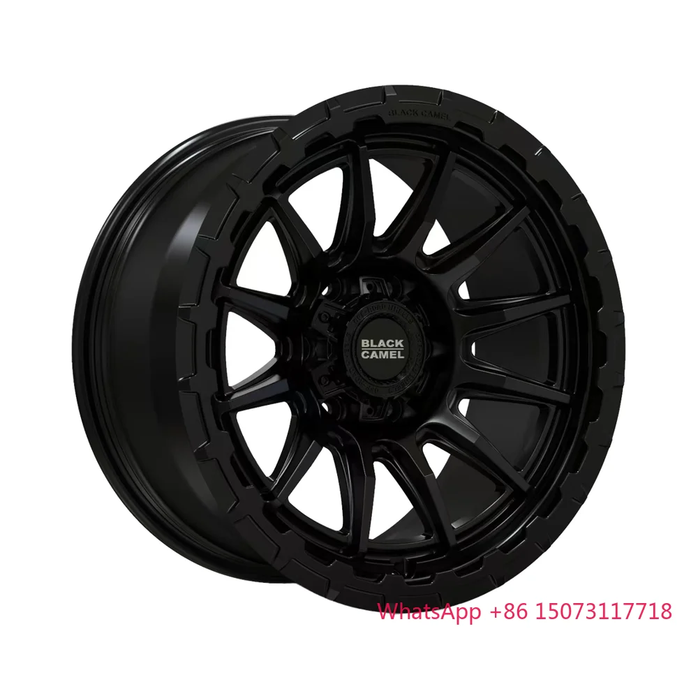 

Black Camel 17/18/20 Inch Forged Aluminum Alloy Wheel Hub Customizable 4X4 Offroad 6X139.7PCD ET 0mm for Passenger Cars