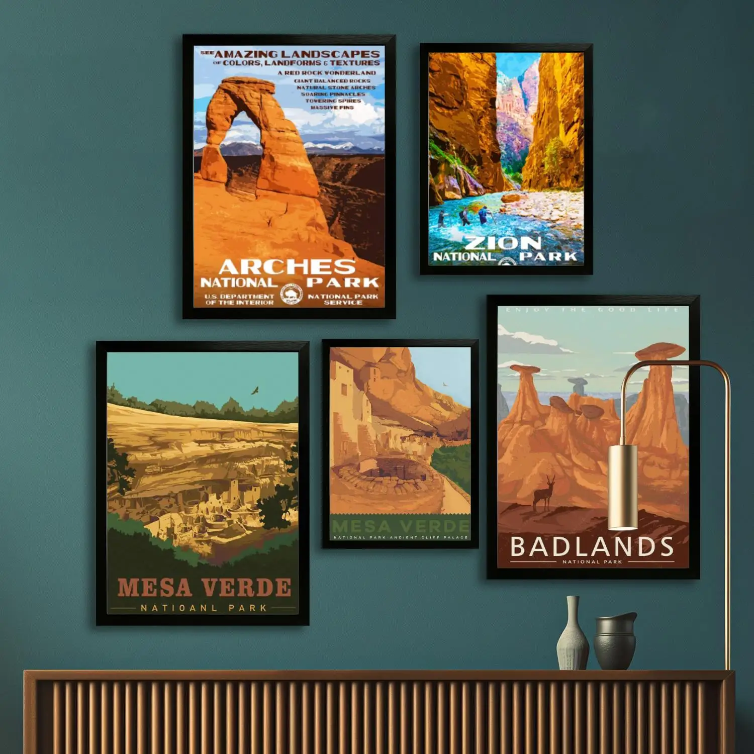 Академия, национальный парк, холст, художественный постер и настенное искусство, печать с картинками, современная семья, декор для спальни, постеры, декоративная живопись