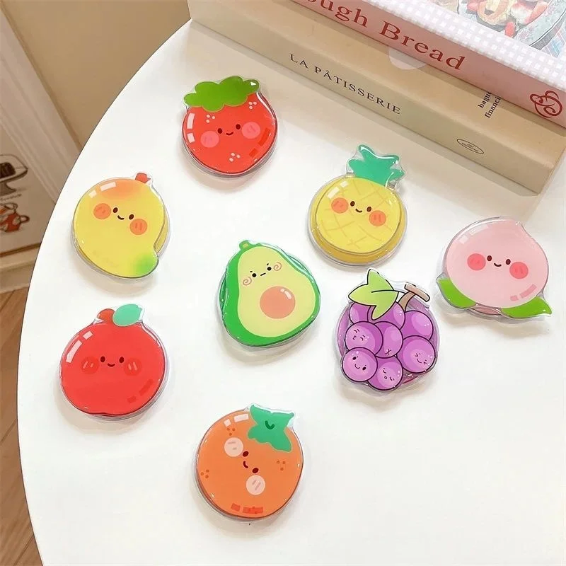 

Trouvaille Cute Cartoon Fruit Magnetic Phone Grip Tok Griptok Cellphone Stand Holder For iPhone 15 16 Magsafe Accessories