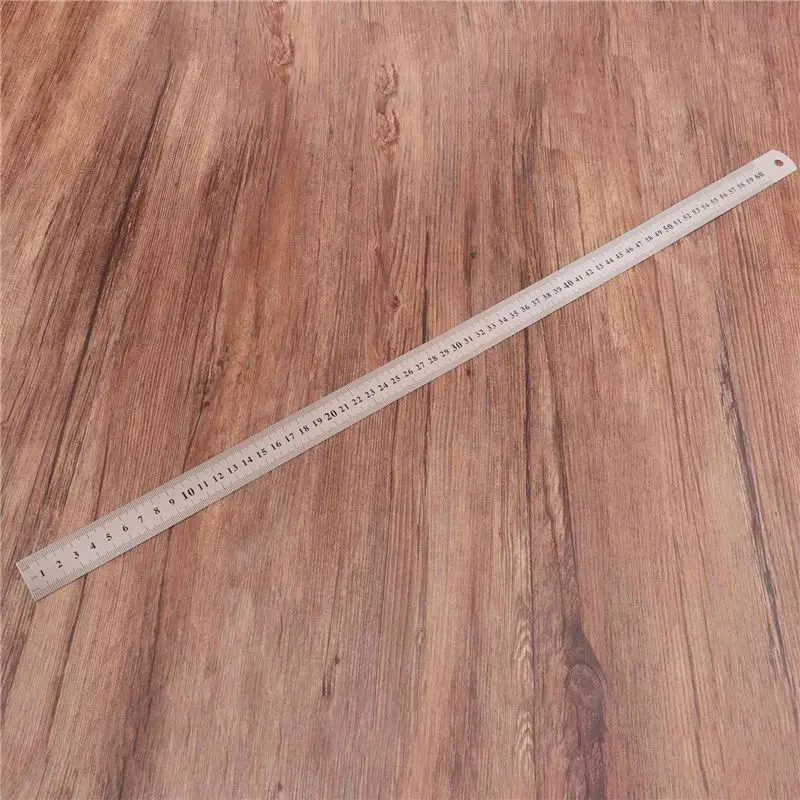 Stainless Steel 60Cm 23.6 Inch Measuring Long Straight Ruler Customer Favorite