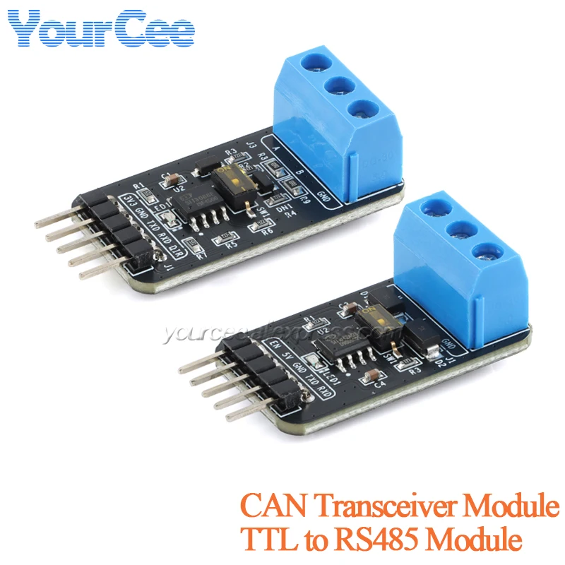 CAN Transceiver Module TTL to RS485 Conversion Board Interconversion Serial Communication half duplex long-distance transmission