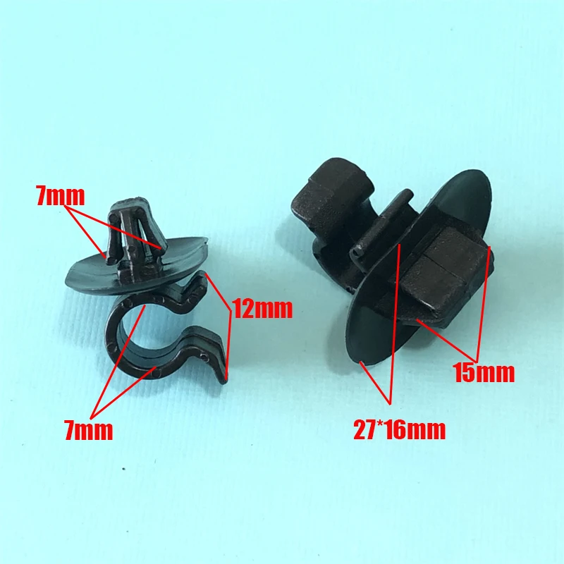 Bonnet Stay Clip Plastic Fastener Holder For Citroen AX Evasion C2 C3 II C4 C5 Evasion I II Peugeot Vauxhall Vivaro Car Holders