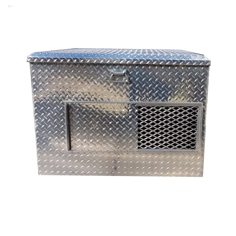 Top Storage Hunting Aluminum Dog Box
