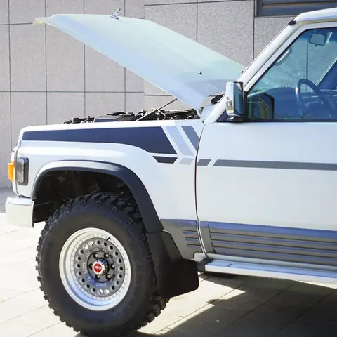 Hydraulisk stödstång för motorhuv för Nissan Patrol Y60 motorhuvsdämpare modifiering Patrol Y60 tillbehör 12 best sales Patrol Y60 Nissan - №3