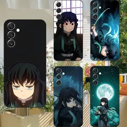 Anime Muichiro Tokito Phone Case For Samsung S21,S22 Ultra,S20,S30 plus,S22 plus,S23,S30 ultra 5G Silicone Cover